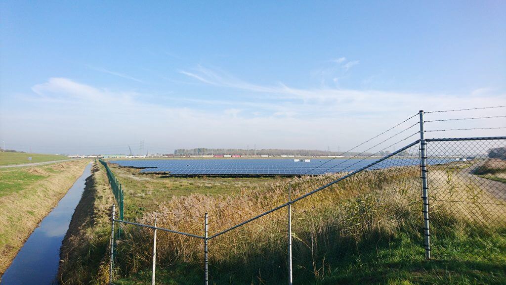 solar farm Zeeland, NL