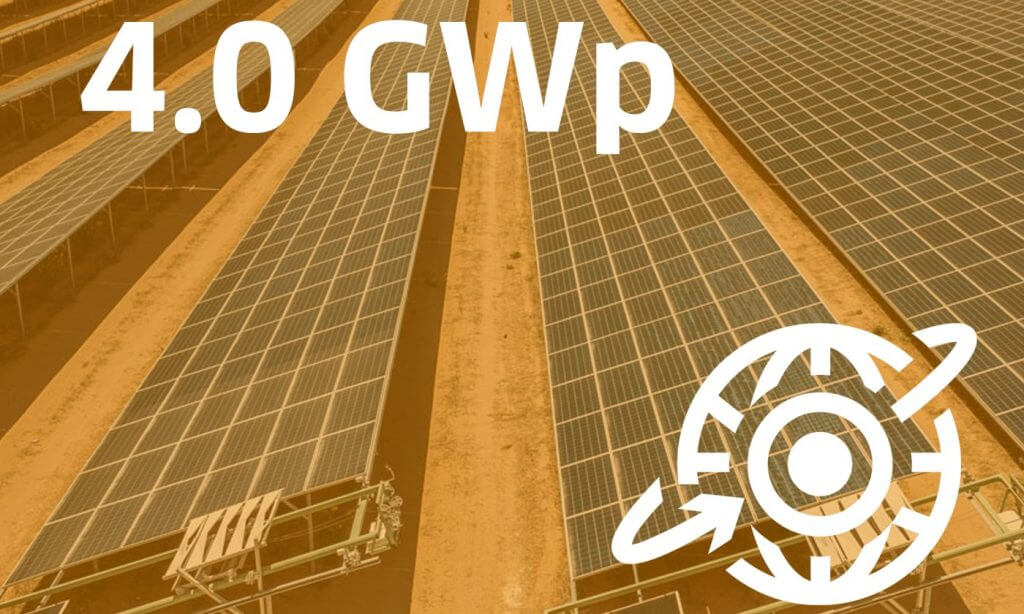 > 4.0 GW installierte Kapazität weltweit