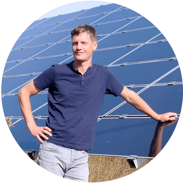 Portrait picture of Tobias Völk, Head of O&M at BELECTRIC