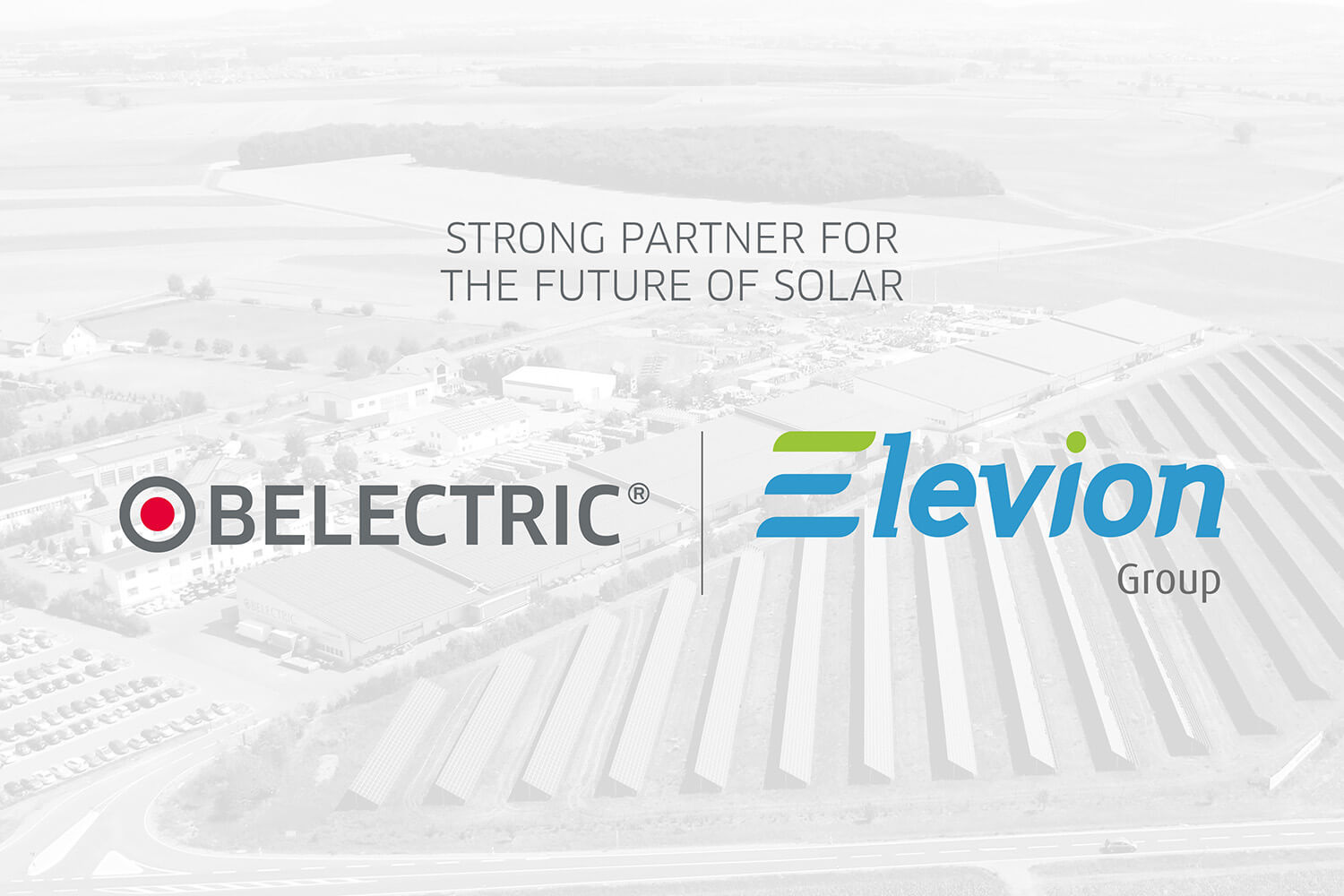 company logos of BELECTRIC and their mother company Elevion Group