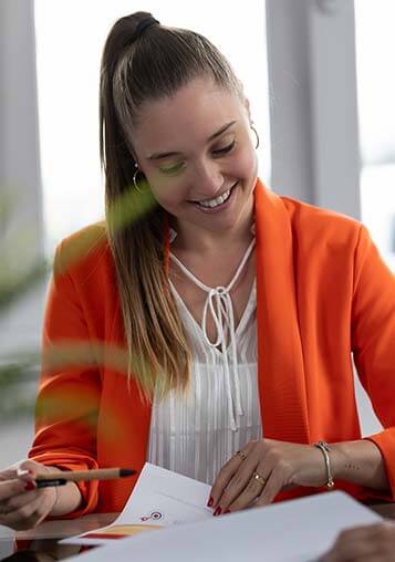 employee reading the BELECTRIC Compliance guideline