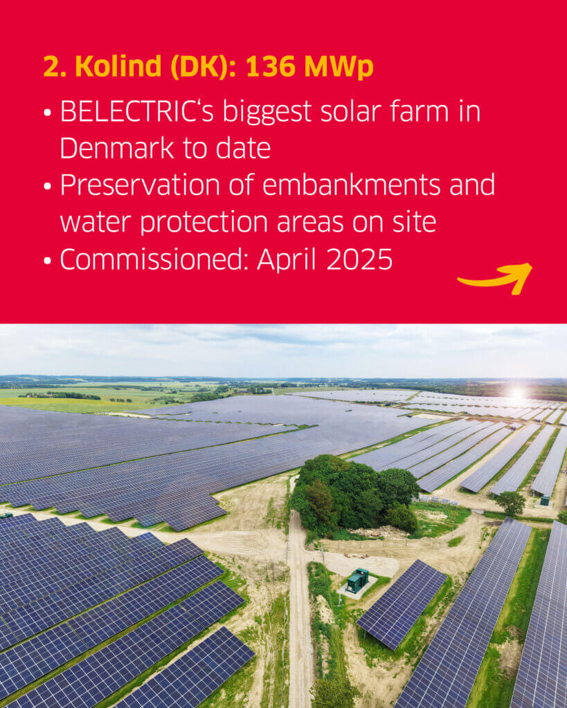 Kolind solar farm and a list of facts about the PV plant