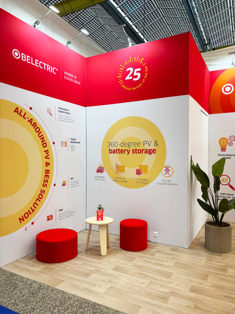 Solar Solutions Amsterdam exhibition area.