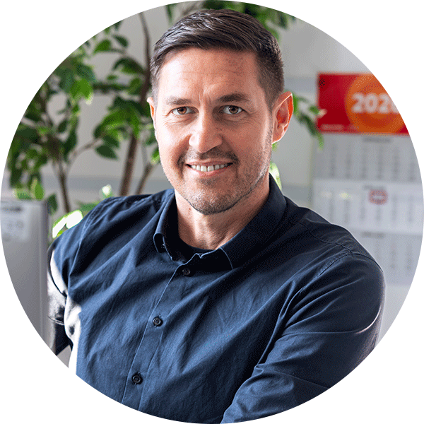 Portrait picture of Christian Krutina, Head of Development PV & Permitting Germany at BELECTRIC